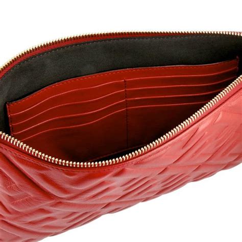 fendi clutch red|fendi clutch price.